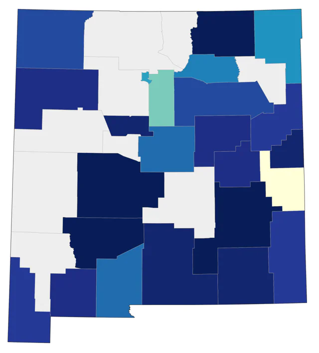 Black-bellied Plover county map