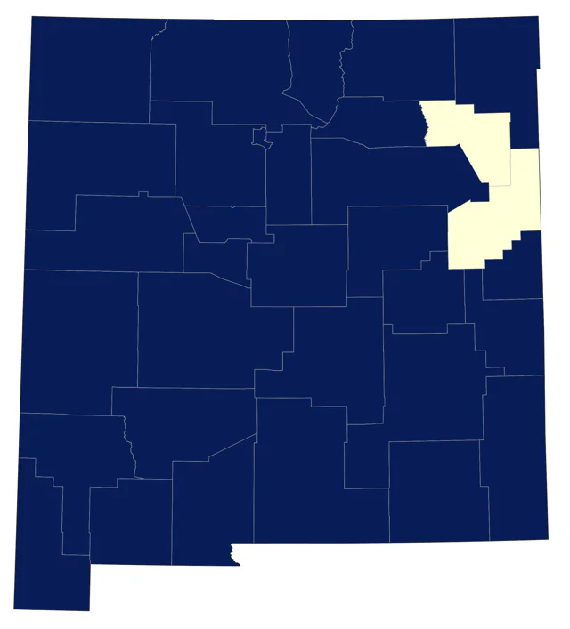 Blue-gray Gnatcatcher county map