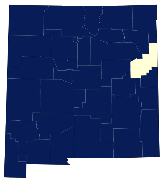 Brewer's Sparrow county map