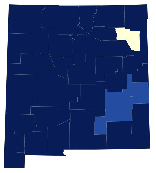 Brown Creeper county map