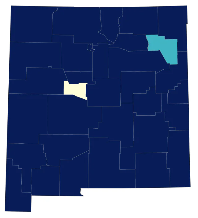 Bufflehead county map