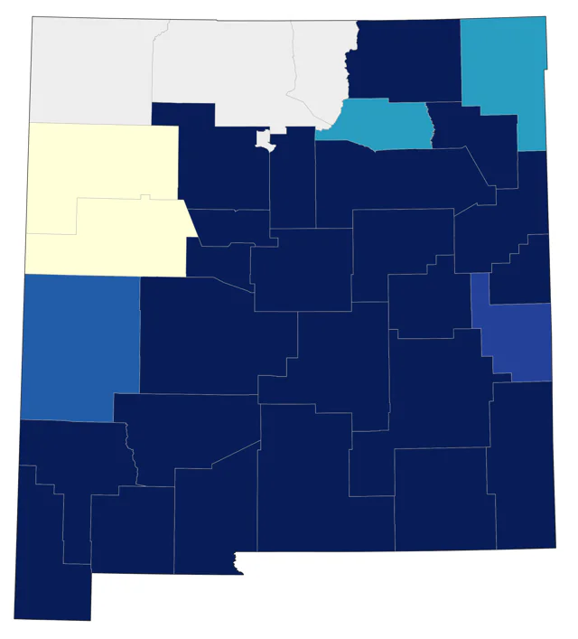 Cactus Wren county map