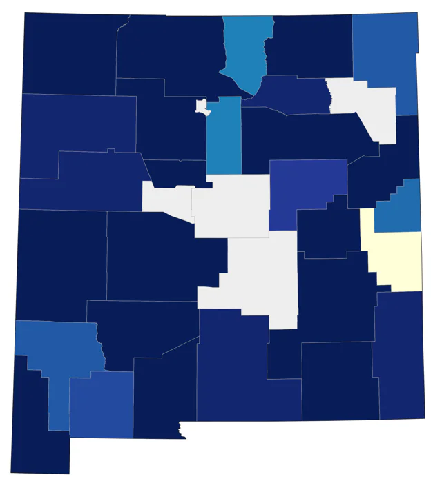 California Gull county map