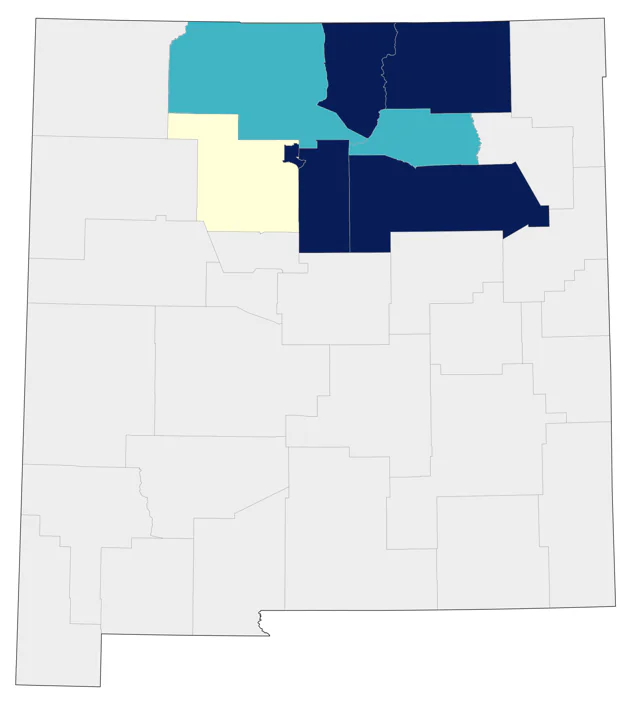 Canada Jay county map