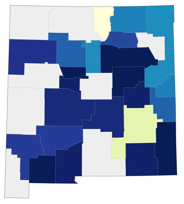 Carolina Wren county map
