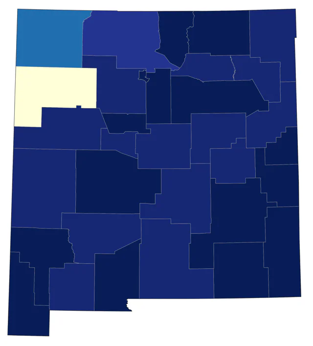 Clay-colored Sparrow county map