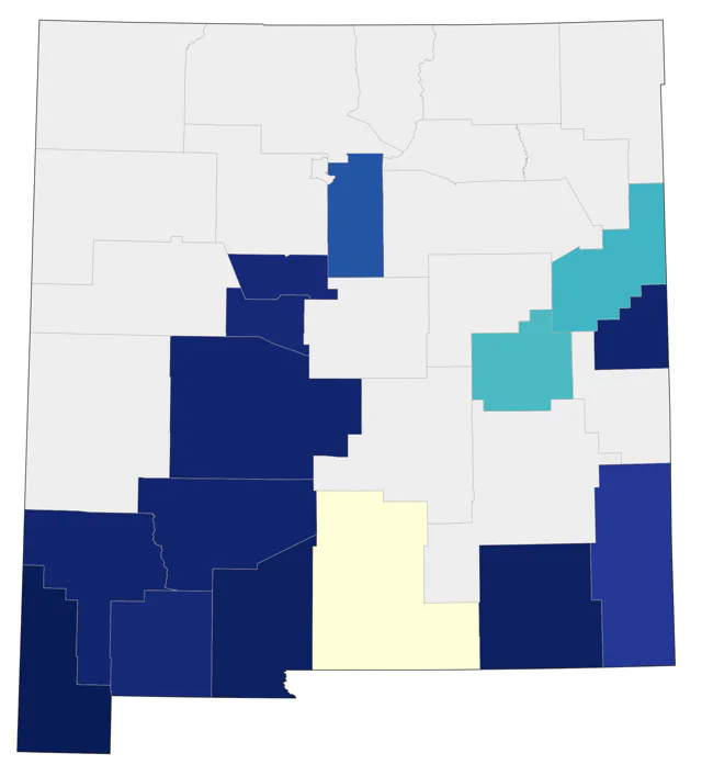 Common Ground Dove county map