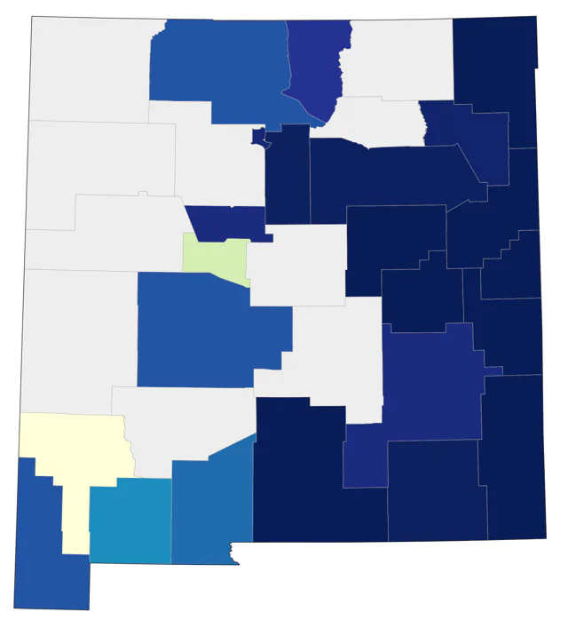 Field Sparrow county map
