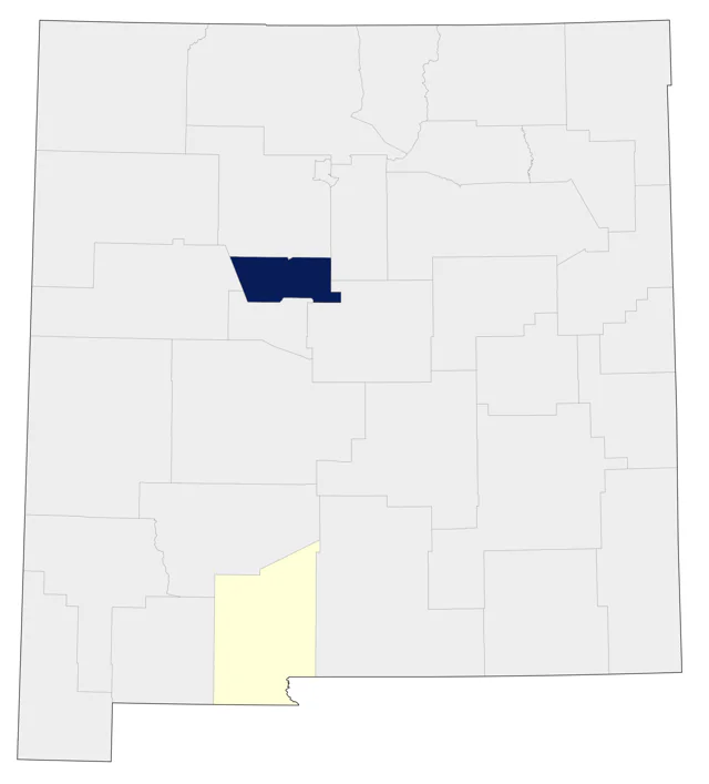 Fischer's Lovebird county map