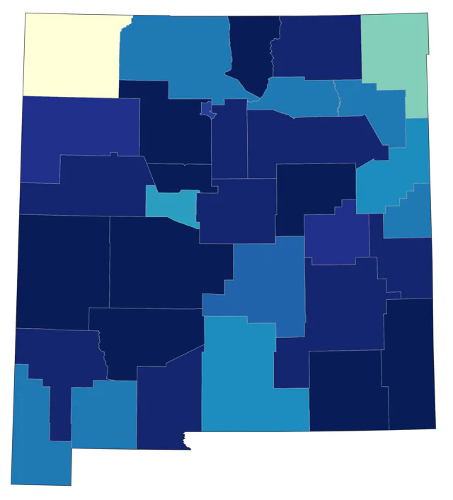 Fox Sparrow county map
