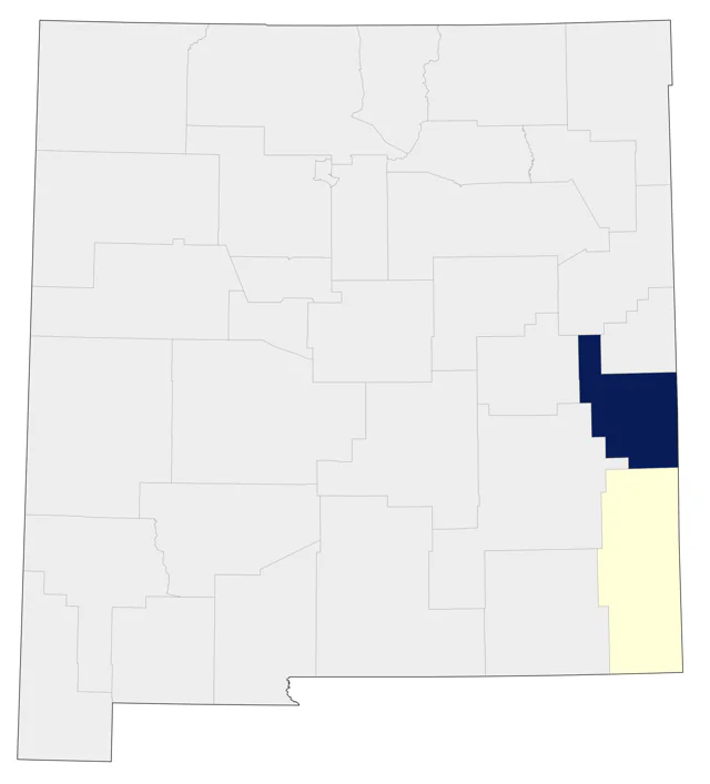 Golden-fronted Woodpecker county map