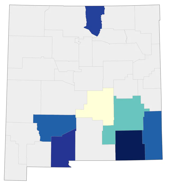 Great Kiskadee county map