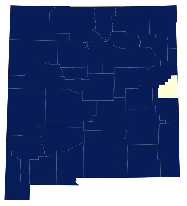 Greater Roadrunner county map