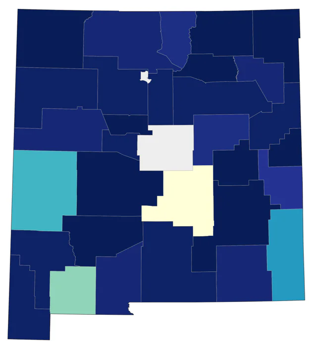Greater White-fronted Goose county map