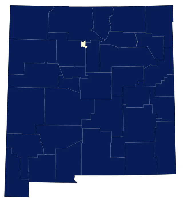 Horned Lark county map