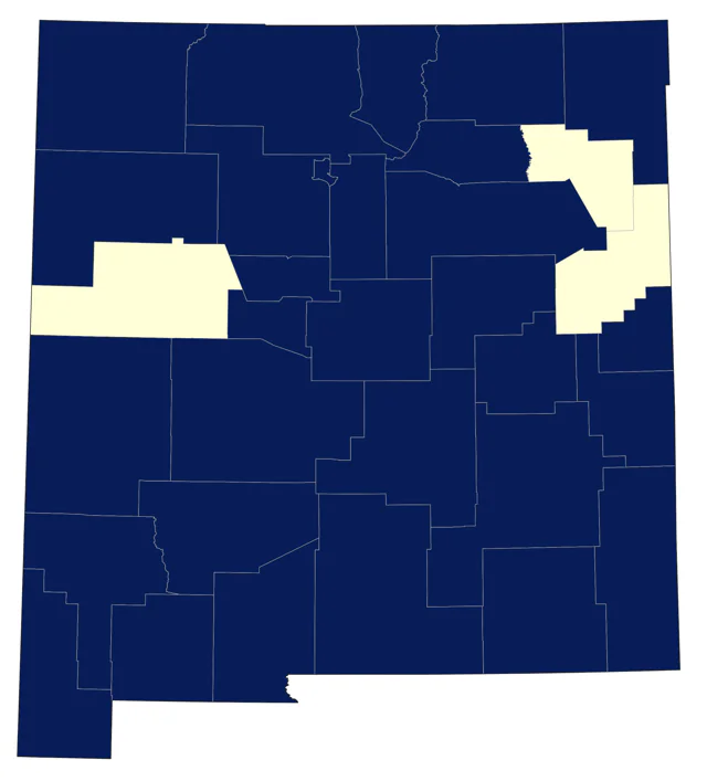 Lazuli Bunting county map