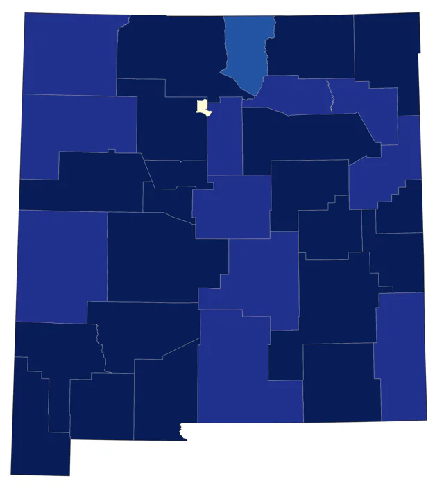 Lesser Yellowlegs county map