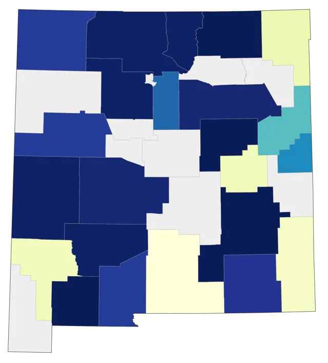 Long-tailed Duck county map