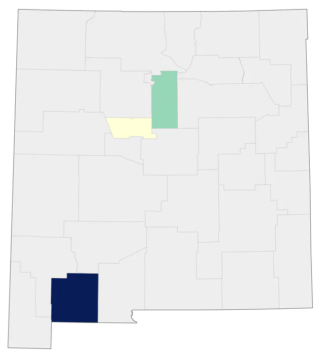 Mandarin Duck county map