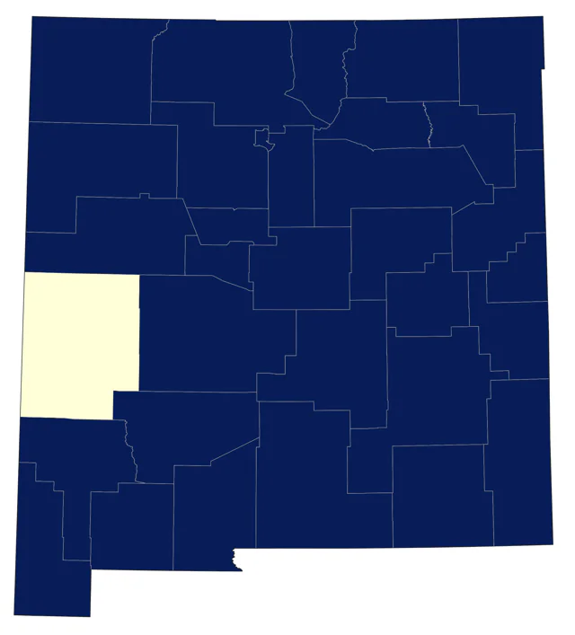 Northern Harrier county map