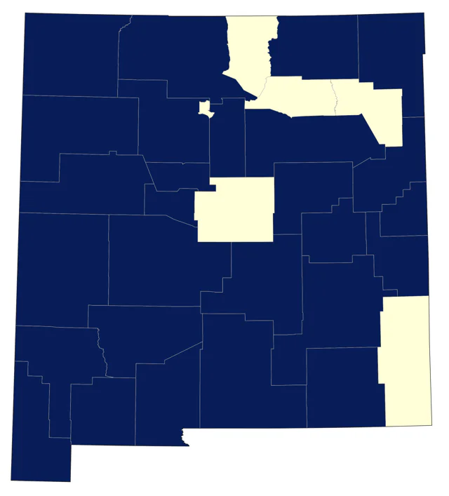 Northern Pintail county map