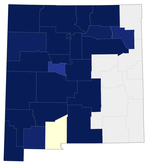 Northern Pygmy-Owl county map