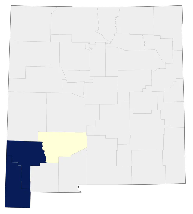 Nutting's Flycatcher county map