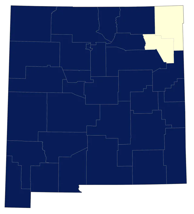 Orange-crowned Warbler county map