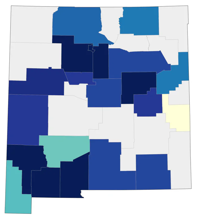 Pacific Wren county map