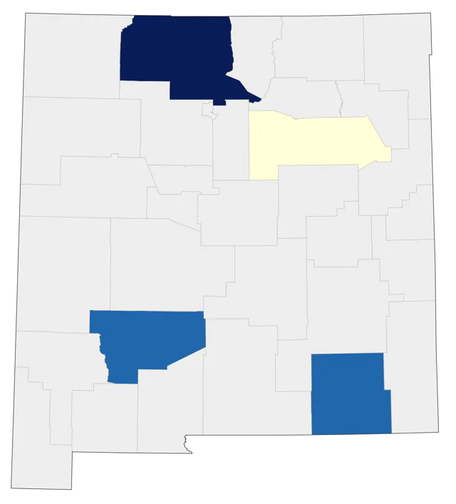 Parasitic Jaeger county map