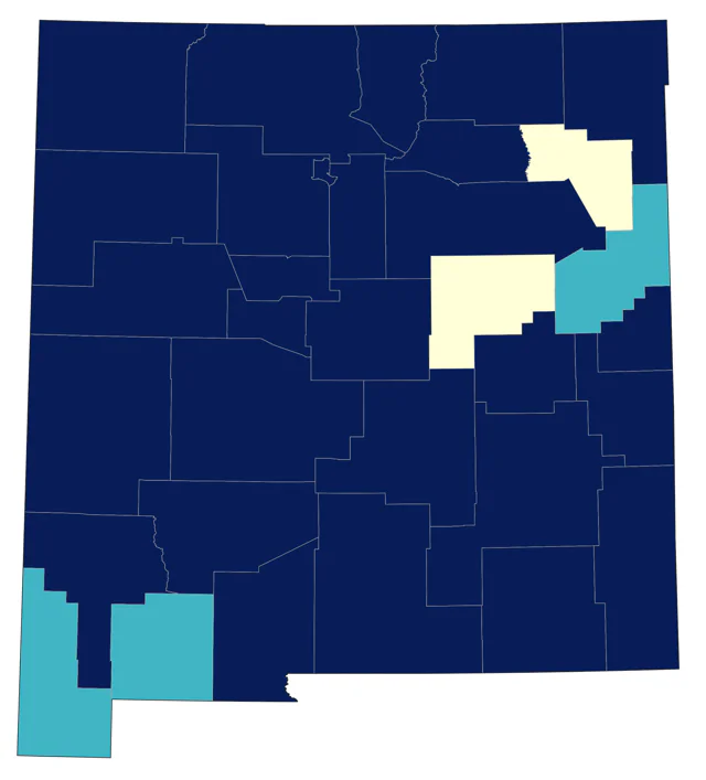 Red-breasted Nuthatch county map