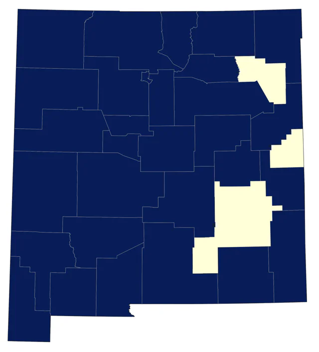 Red-naped Sapsucker county map