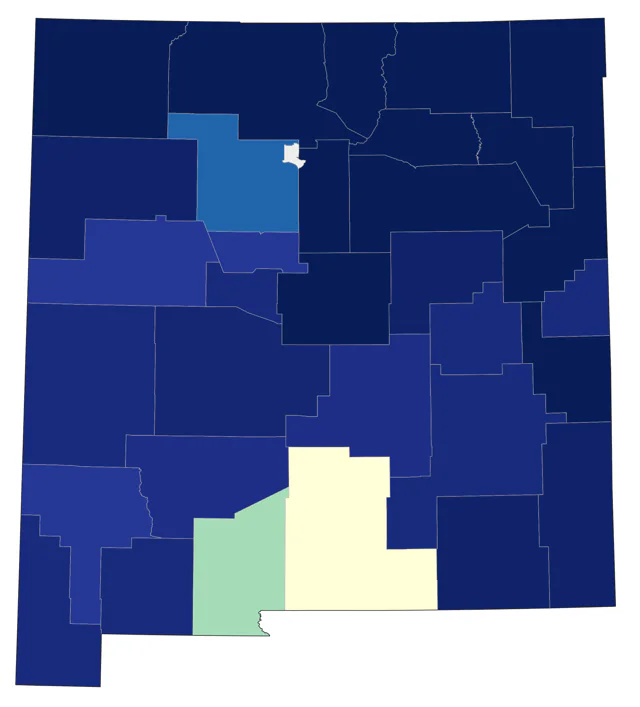 Rough-legged Hawk county map