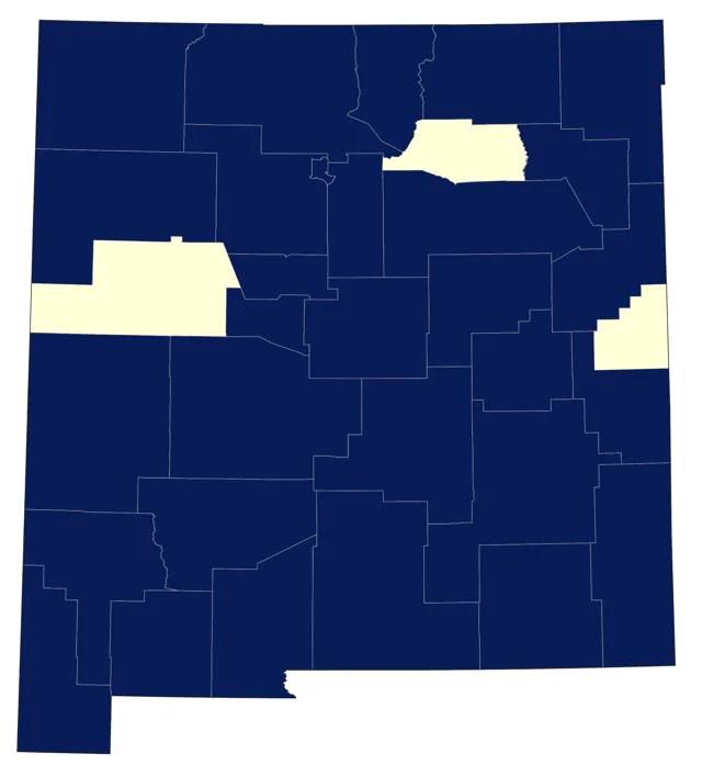 Sage Thrasher county map