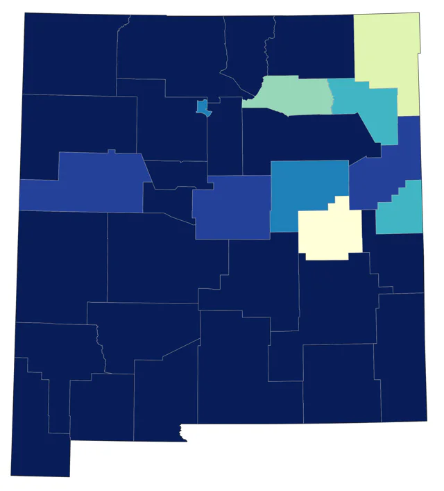 Sagebrush Sparrow county map