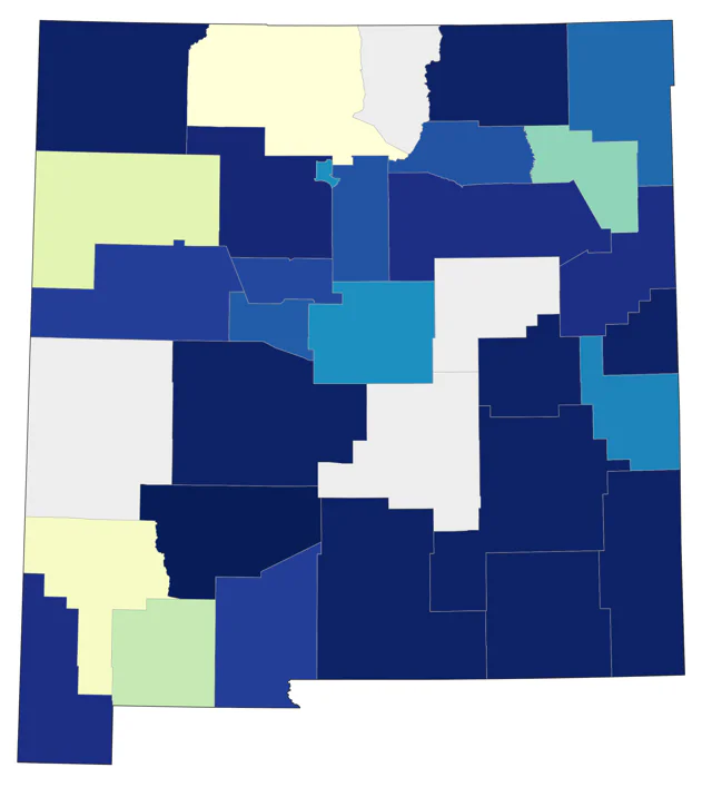 Sanderling county map