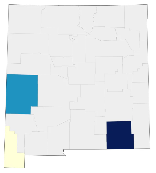 Short-tailed Hawk county map