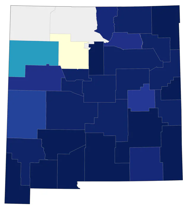 Thick-billed Longspur county map