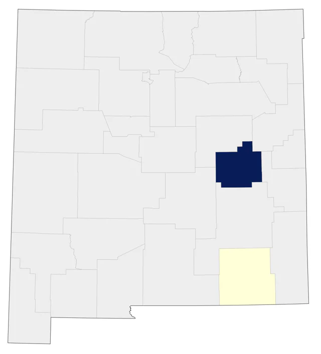 Tropical Parula county map