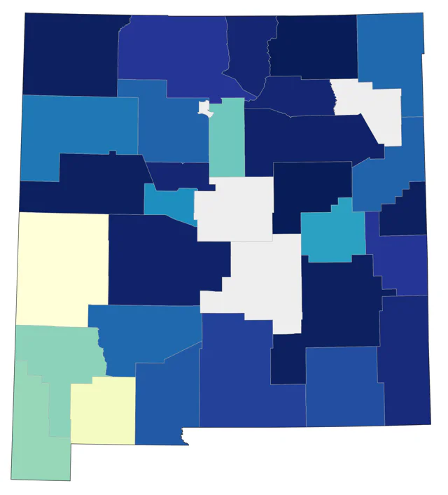Tundra Swan county map