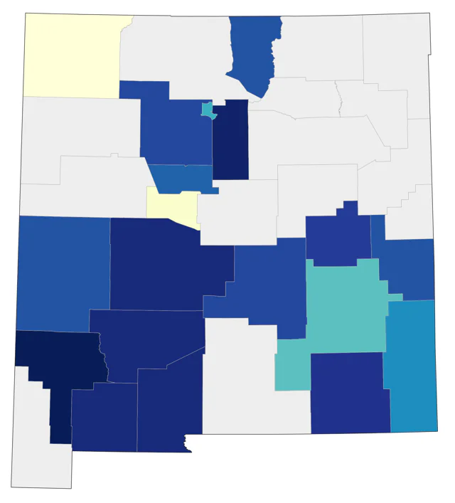 Varied Thrush county map