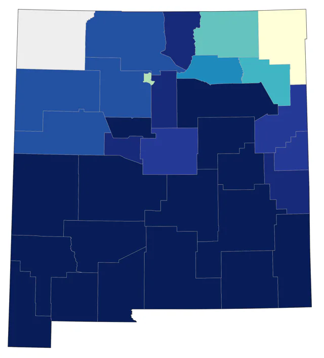Vermilion Flycatcher county map