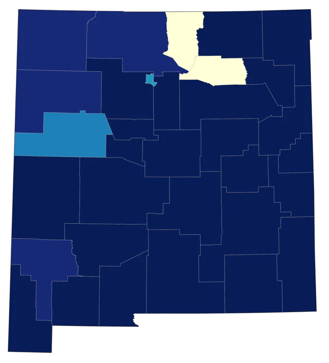 Western Cattle-Egret county map