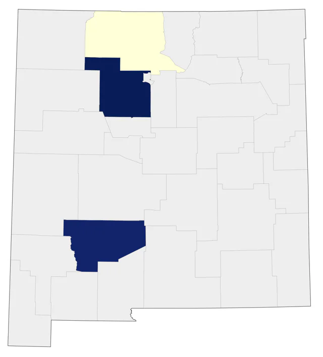 Western Gull county map