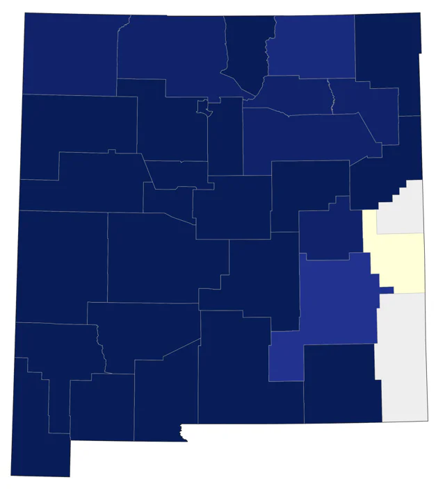Western Screech-Owl county map
