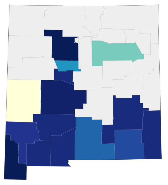 White-tailed Kite county map