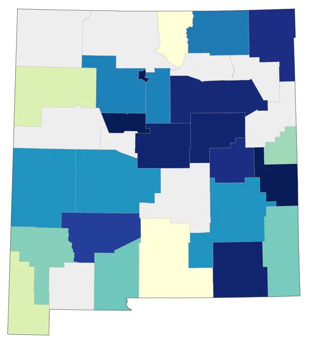Worm-eating Warbler county map