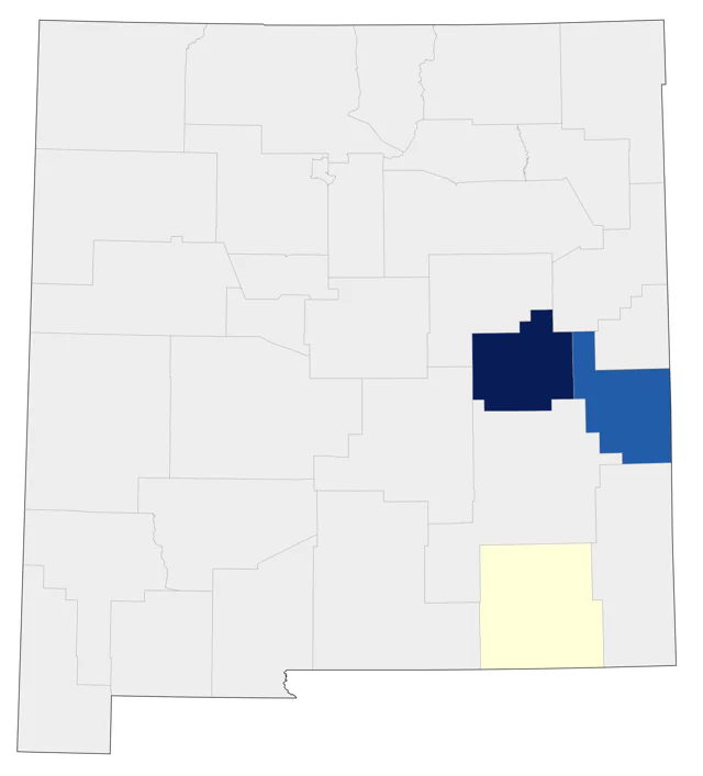 Yellow-bellied Flycatcher county map