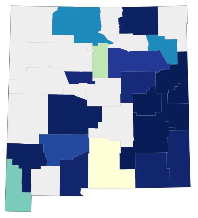 Yellow-crowned Night Heron county map