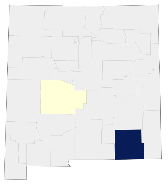 Yellow-green Vireo county map